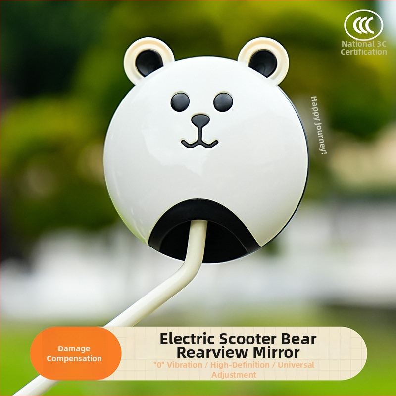 Raybeen spätné zrkadlo pre elektromobily; materiály: sklo, guma, kov, ABS; 3C certifikácia: QXQY-996; kompatibilné s elektrickými autami, motocyklami a trojkolesovými vozidlami.