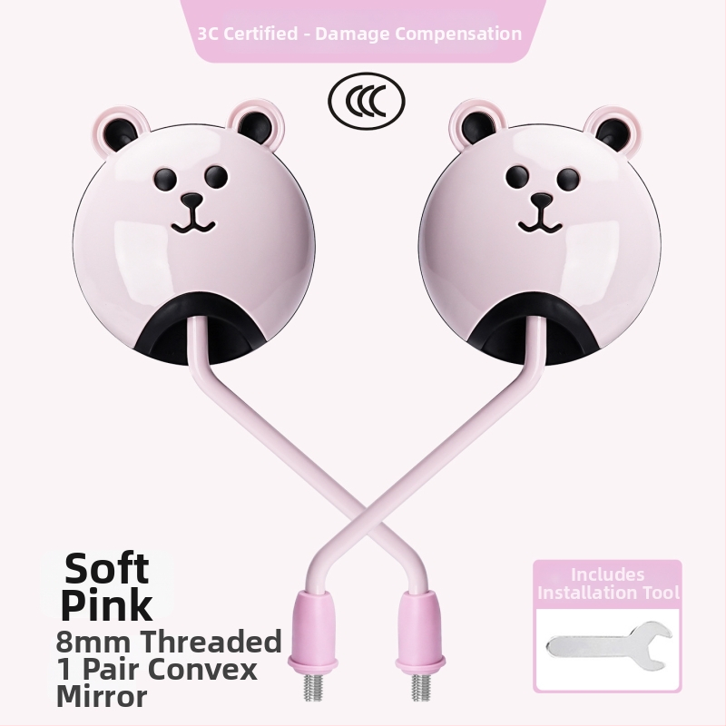 Raybeen spätné zrkadlo pre elektromobily; materiály: sklo, guma, kov, ABS; 3C certifikácia: QXQY-996; kompatibilné s elektrickými autami, motocyklami a trojkolesovými vozidlami.