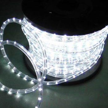 Kruhový dvojradový LED pás pre vonkajšie použitie, vhodný pre námestia a festivaly, 220V, ovládanie tlačidlom, IP55