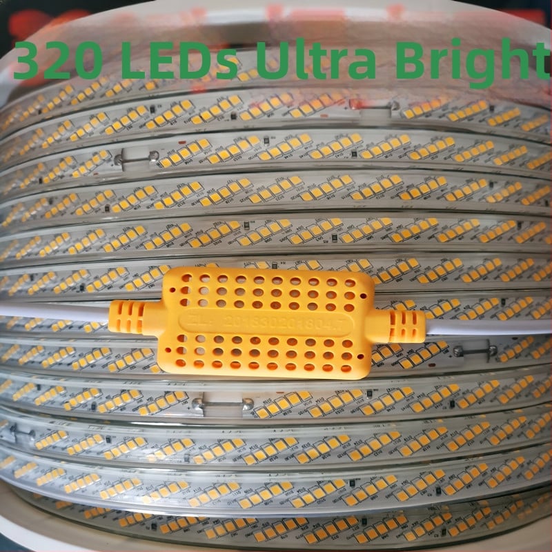 Vonkajšia LED páska s 5050 LED a CR čipom, 11,52 W/m, 220 V, určená pre vonkajšiu reklamu