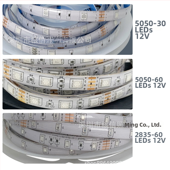 LED pás 5050 RGB, vodotesný, WiFi diaľkové ovládanie, 12V, 60 LED