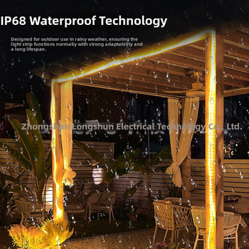 Vonkajšia LED páska 24V, 120 LED (2835 Sanan), 6W, vodotesná