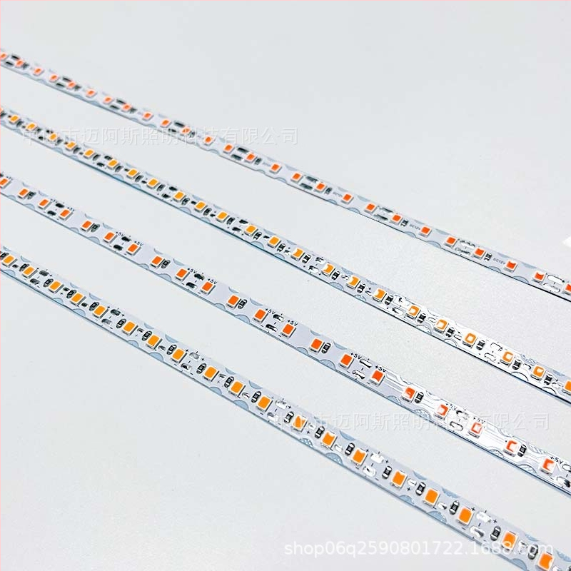 Miami 2835 LED samolepiaca ohybná svetelná páska, vstup 5/12V, 110–120 LED, 8W, vodotesná, životnosť 50 000 h, pre vonkajšiu reklamu