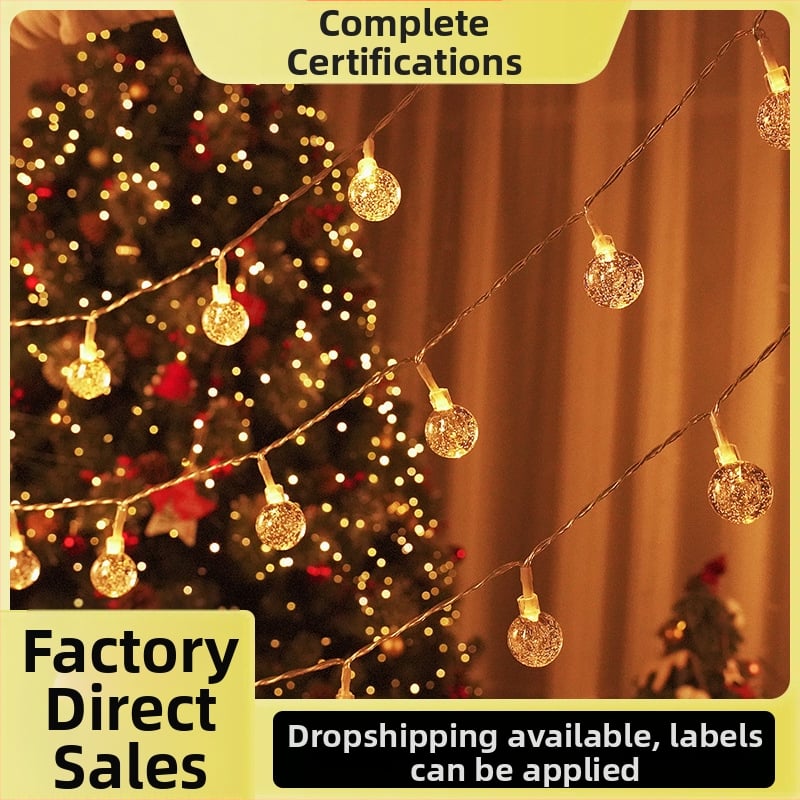 Solárny LED svetelný reťaz s balónikovými lampiónmi pre vonkajšiu záhradu, IP65, ovládanie diaľkovým alebo tlačidlom, model GS-256