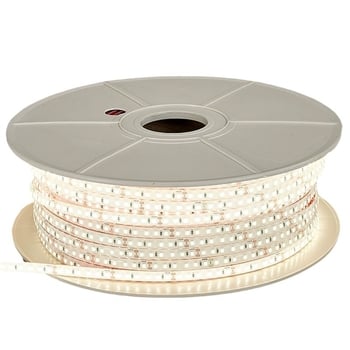 Vanjska LED traka 24V, IP67 silikon, samoljepljiva, 120×2835 LED, 180° snop, nizak napon, visoka svjetlina inženjerske klase