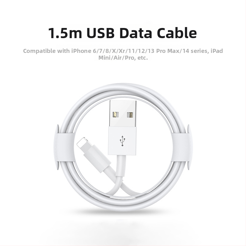 Krovimo laidas su Lightning ir Micro USB sąsajomis, ilgis 1–2 m, TPE medžiaga, automatinis išjungimas, maksimali galia 12 W.