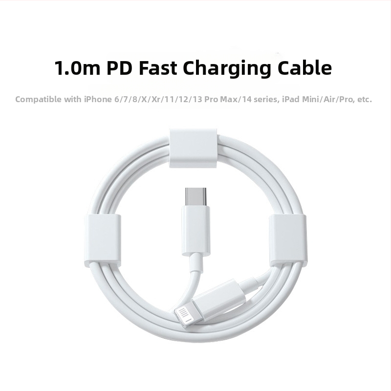 Krovimo laidas su Lightning ir Micro USB sąsajomis, ilgis 1–2 m, TPE medžiaga, automatinis išjungimas, maksimali galia 12 W.