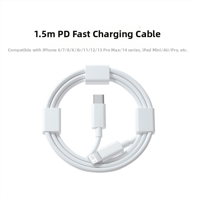 Krovimo laidas su Lightning ir Micro USB sąsajomis, ilgis 1–2 m, TPE medžiaga, automatinis išjungimas, maksimali galia 12 W.