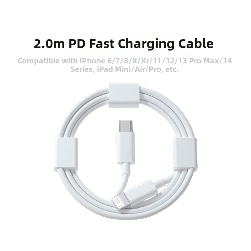 Krovimo laidas su Lightning ir Micro USB sąsajomis, ilgis 1–2 m, TPE medžiaga, automatinis išjungimas, maksimali galia 12 W.