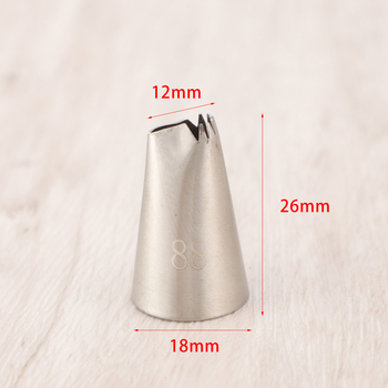 JR zdobiaca tryska na torty, 304 nerezová oceľ, dekoratívny nástroj s vintage štýlom