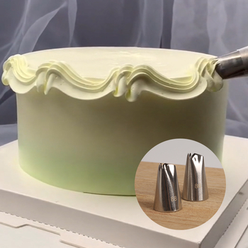 JR zdobiaca tryska na torty, 304 nerezová oceľ, dekoratívny nástroj s vintage štýlom