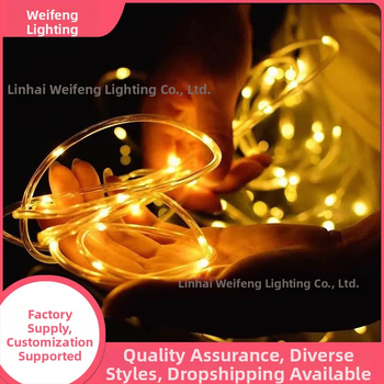 Solárne vodotesné trubkové svetlo pre vonkajšiu dekoráciu (Model 703; výkon 0.6W; vstupné napätie 2V; ovládanie tlačidlom/diaľkovým ovládaním; napájanie batériou)