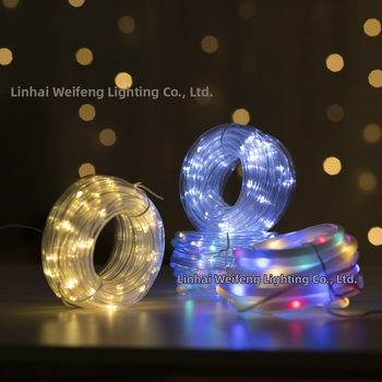 Solárne vodotesné trubkové svetlo pre vonkajšiu dekoráciu (Model 703; výkon 0.6W; vstupné napätie 2V; ovládanie tlačidlom/diaľkovým ovládaním; napájanie batériou)