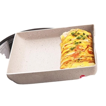 Kvadratni neprijanjajući tiganj s Maifan kamenom – japanski stil tamagoyaki