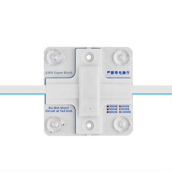 LED modul pre reklamný svetelný panel s 4×3030 LED, 220V, 4W, uhol lúča 175°