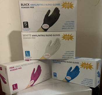 Wanli jednorázové nitrilové rukavice, hrubšie, potravinárskej kvality, ochranné nitrilové rukavice