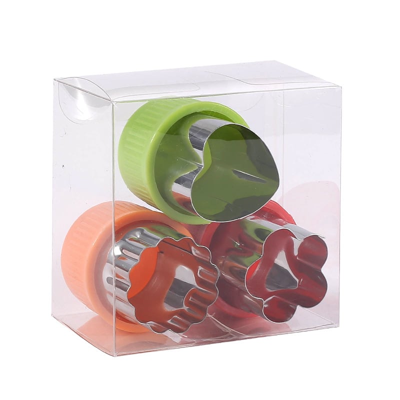 Nerezová oceľ, 3-dielna súprava foriem na sušienky s tvarmi zvierat pre domáce pečenie