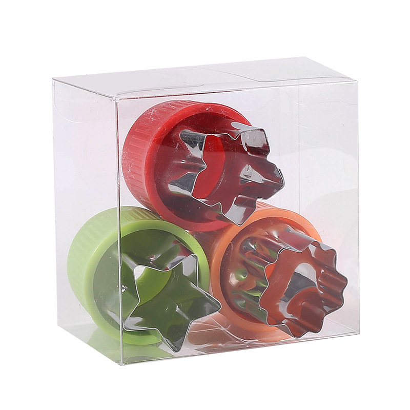 Nerezová oceľ, 3-dielna súprava foriem na sušienky s tvarmi zvierat pre domáce pečenie