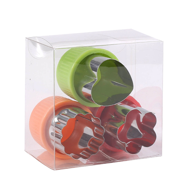 Nerezová oceľ, 3-dielna súprava foriem na sušienky s tvarmi zvierat pre domáce pečenie