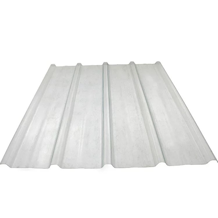 Πάνελ φωτισμού από διαφανές FRP με προφίλ ριτζ κεραμίδας, αντιδιαβρωτικό και φλογοανθεκτικό