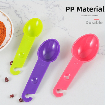 Plastový 9-dielny set meracích pohárov a lyžíc na pečenie