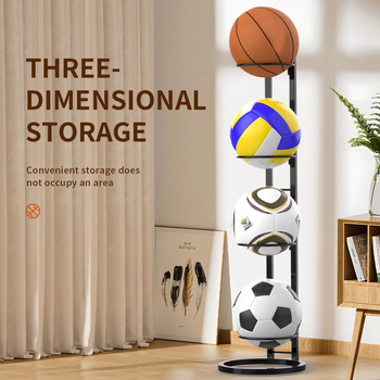 Detská skladovacia veža na basketbal – vnútorný stojan so sieťou a obručou
