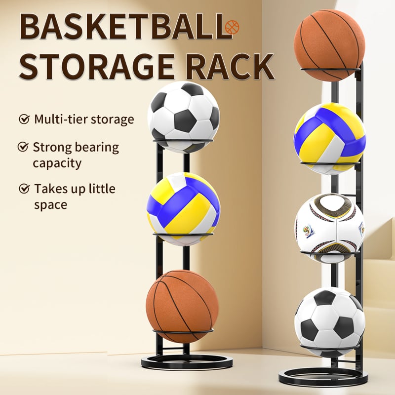 Detská skladovacia veža na basketbal – vnútorný stojan so sieťou a obručou