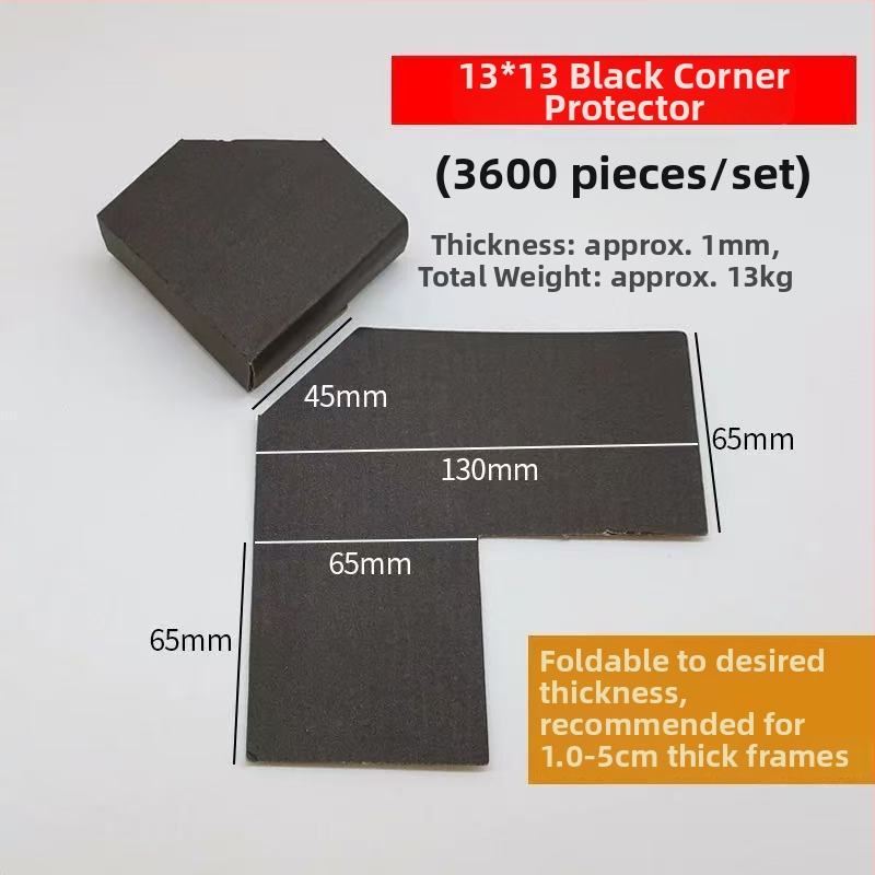 L-tvarovaný rohový ochranný z Kraft papiera – Jednodielny, Frame Creator