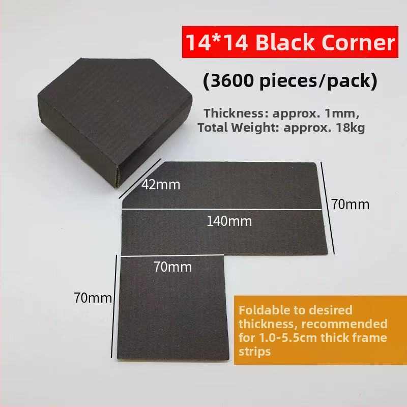 L-tvarovaný rohový ochranný z Kraft papiera – Jednodielny, Frame Creator