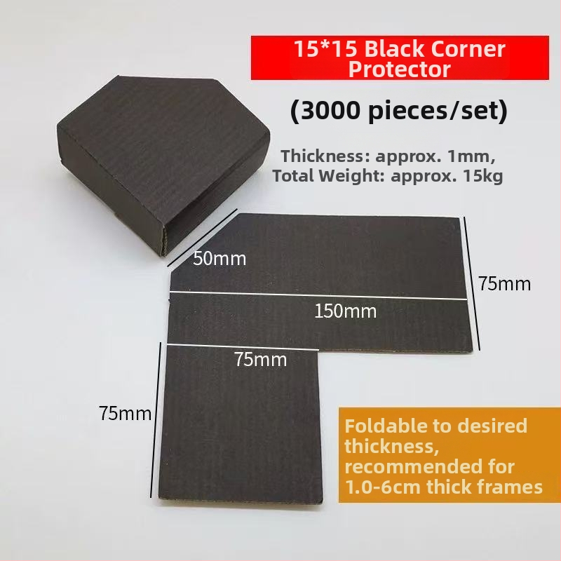 L-tvarovaný rohový ochranný z Kraft papiera – Jednodielny, Frame Creator