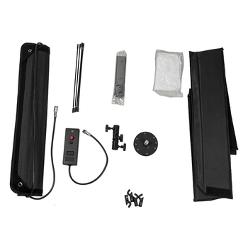 Nešiojamas LED ritinėlio šviesos tiesioginėms transliacijoms ir lauko įrašams, šešėlių nesukuriantis lubų apšvietimas su dviejų spalvų temperatūra