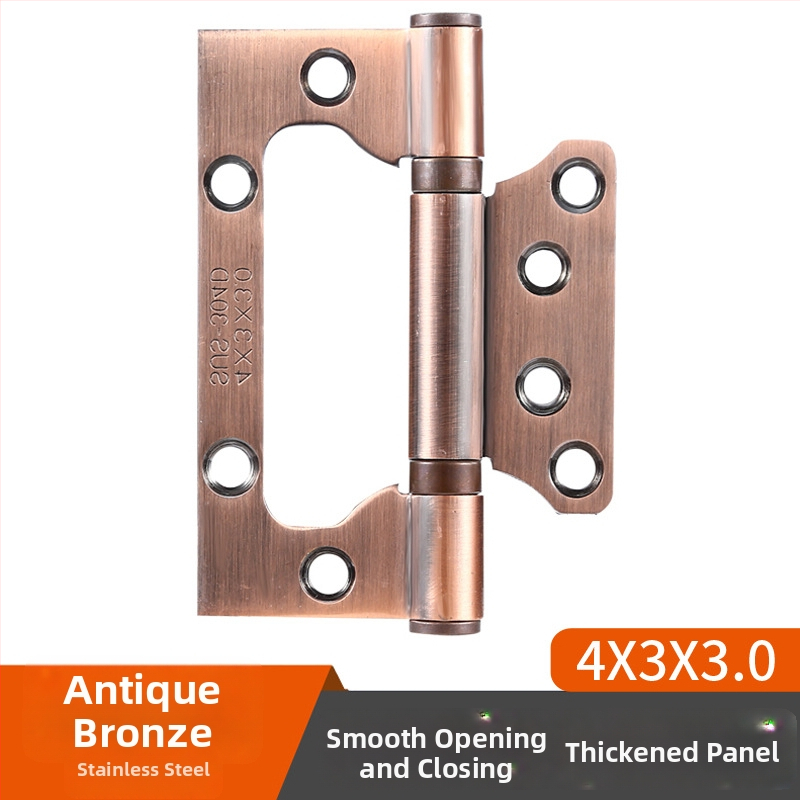 Nerezový ložiskový pánt na vnútorné drevené dvere, model Hinge, povrchová úprava: elektroplating a leštenie, značka TIANJULE