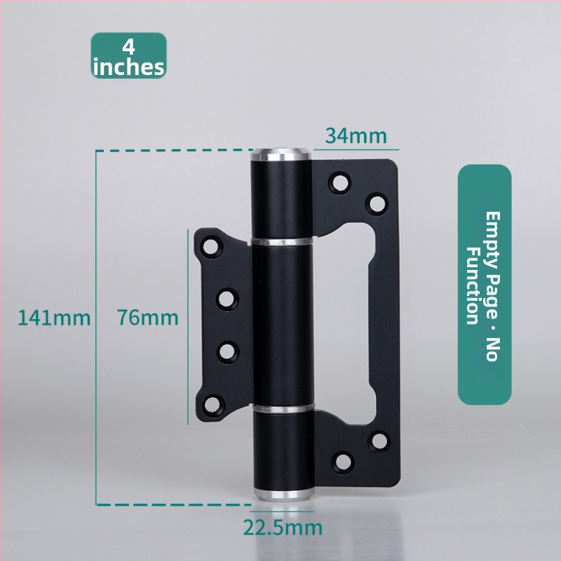 Obyčajný H-tvarovaný pánt na dvere, hliníková zliatina, povrchová úprava plastovým nástrekom, model Yyhe~zm, Haohao