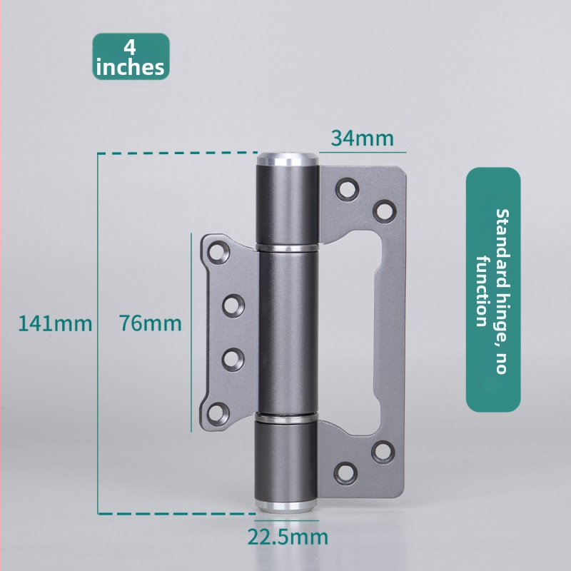 Obyčajný H-tvarovaný pánt na dvere, hliníková zliatina, povrchová úprava plastovým nástrekom, model Yyhe~zm, Haohao