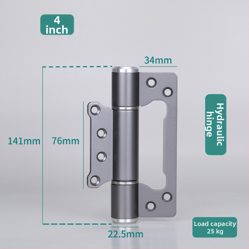 Obyčajný H-tvarovaný pánt na dvere, hliníková zliatina, povrchová úprava plastovým nástrekom, model Yyhe~zm, Haohao