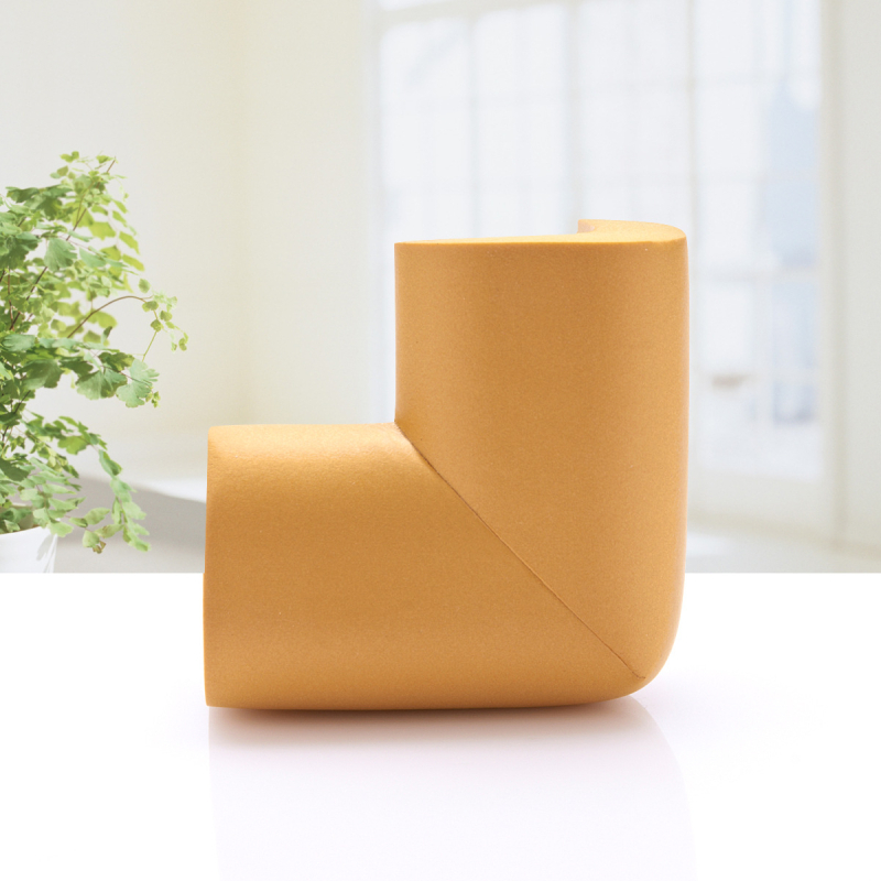 Father Shield penové rohové ochrany bezlepidla pre detské stoly a postele, pravouhlý tvar, balenie 100 kusov