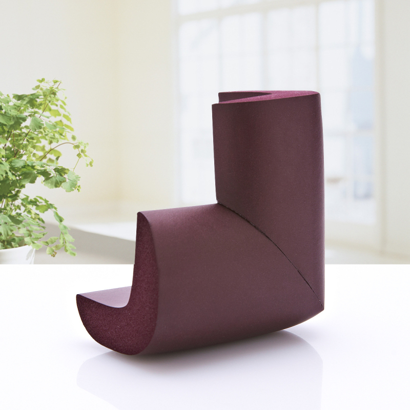 Father Shield penové rohové ochrany bezlepidla pre detské stoly a postele, pravouhlý tvar, balenie 100 kusov