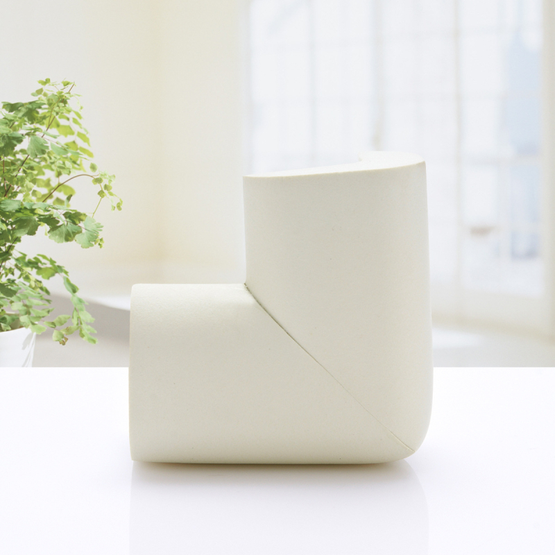 Father Shield penové rohové ochrany bezlepidla pre detské stoly a postele, pravouhlý tvar, balenie 100 kusov