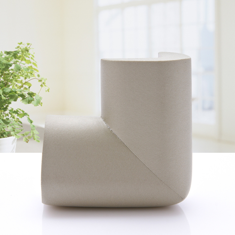 Father Shield penové rohové ochrany bezlepidla pre detské stoly a postele, pravouhlý tvar, balenie 100 kusov