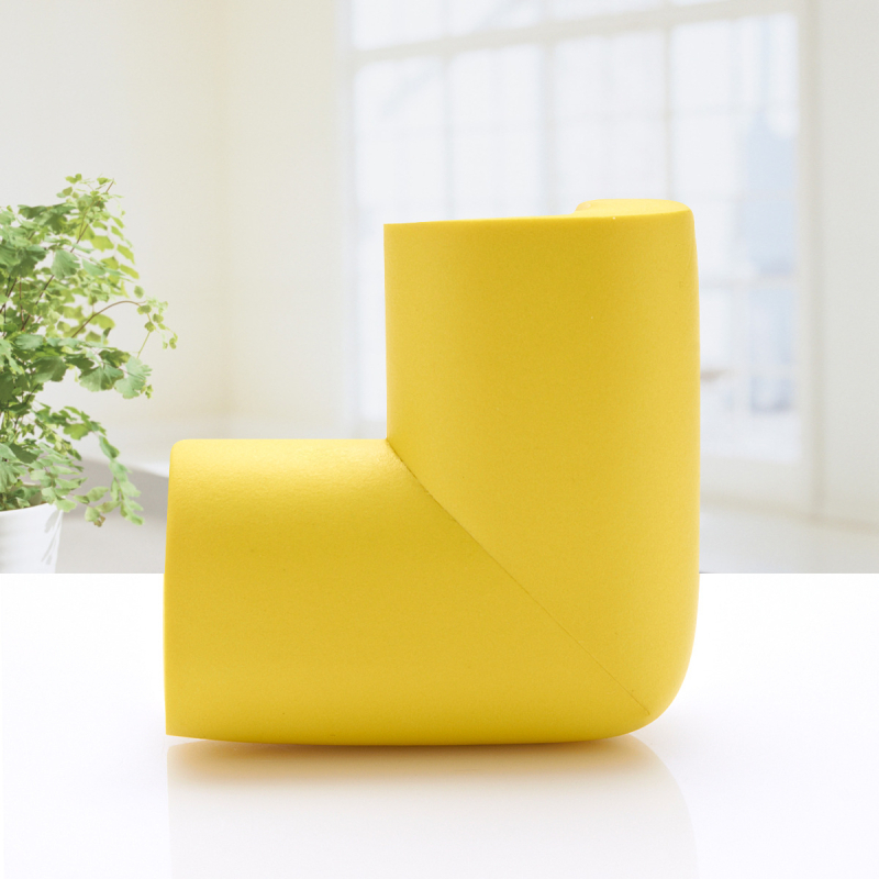 Father Shield penové rohové ochrany bezlepidla pre detské stoly a postele, pravouhlý tvar, balenie 100 kusov