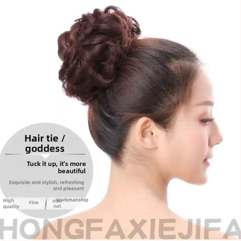 Parochňa s copom a kvetinovým čelenkom, hodvábne vlasy, mechanické spracovanie, nejde farbiť, pre ženy