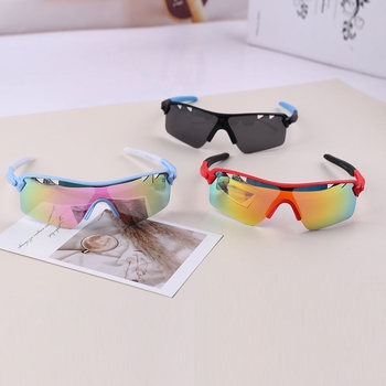 Detské jazdecké okuliare, unisex, rám zo živice, vetruodolné