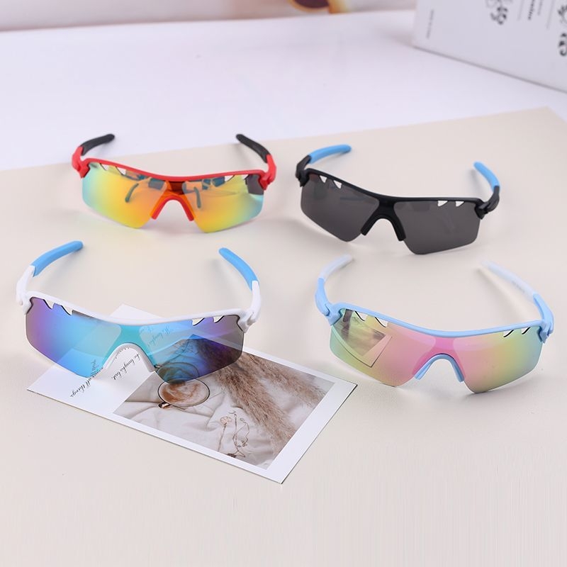 Detské jazdecké okuliare, unisex, rám zo živice, vetruodolné