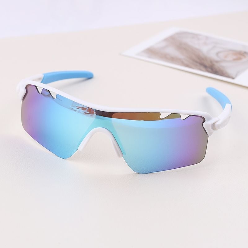 Detské jazdecké okuliare, unisex, rám zo živice, vetruodolné