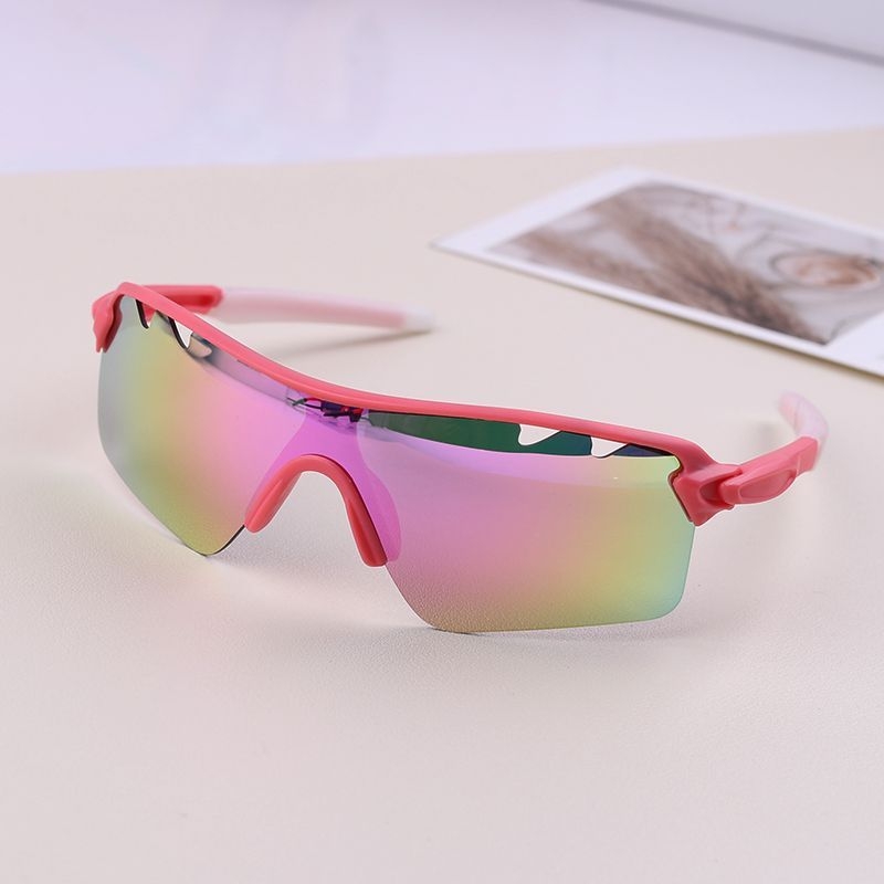 Detské jazdecké okuliare, unisex, rám zo živice, vetruodolné