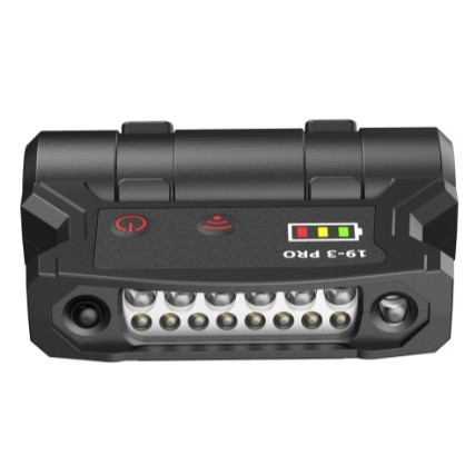 LED челна лампа с клип за шапка за нощен риболов, 10W, вградена презареждаема батерия, обхват 100-200 м