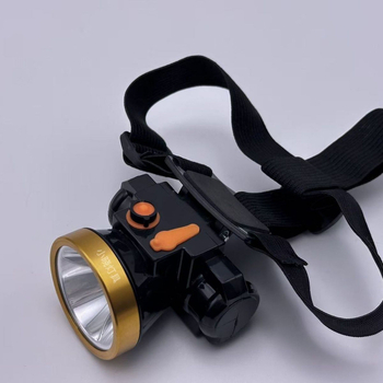 LED čelová lampa na hlavu, vodotesná, nabíjateľná, na nočné rybárske a kempingové použitie