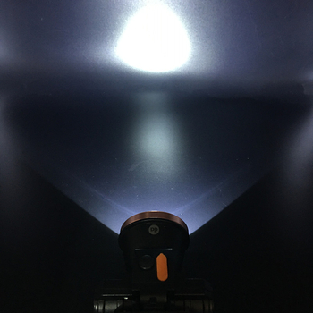 LED čelovka 7222, 1200mAh nabíjateľná batéria, 5W, dosah 50-100m, pre vonkajšie použitie