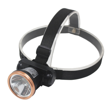 LED čelovka 7222, 1200mAh nabíjateľná batéria, 5W, dosah 50-100m, pre vonkajšie použitie