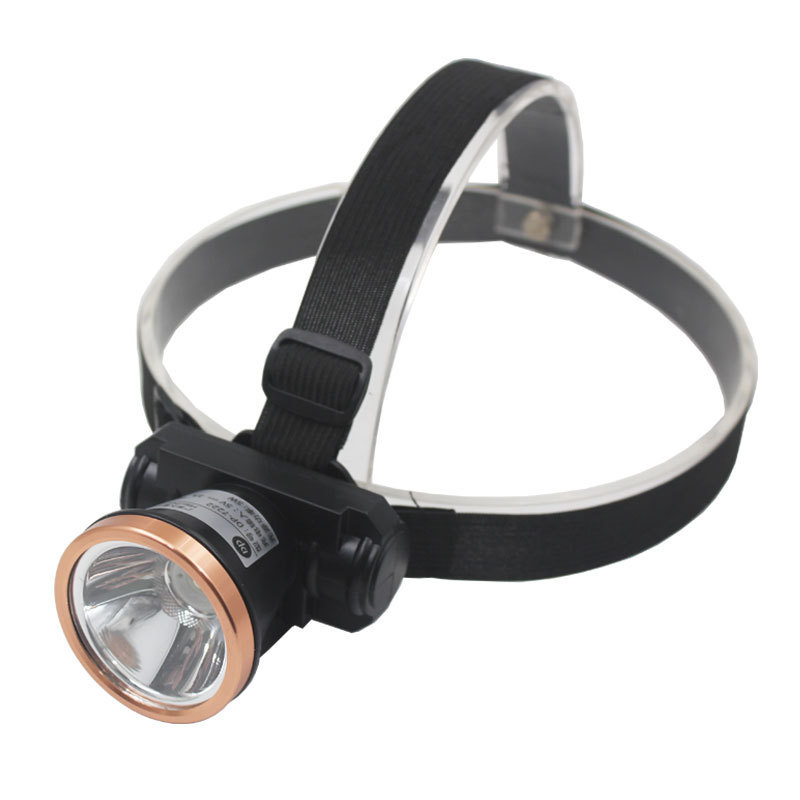 LED čelovka 7222, 1200mAh nabíjateľná batéria, 5W, dosah 50-100m, pre vonkajšie použitie